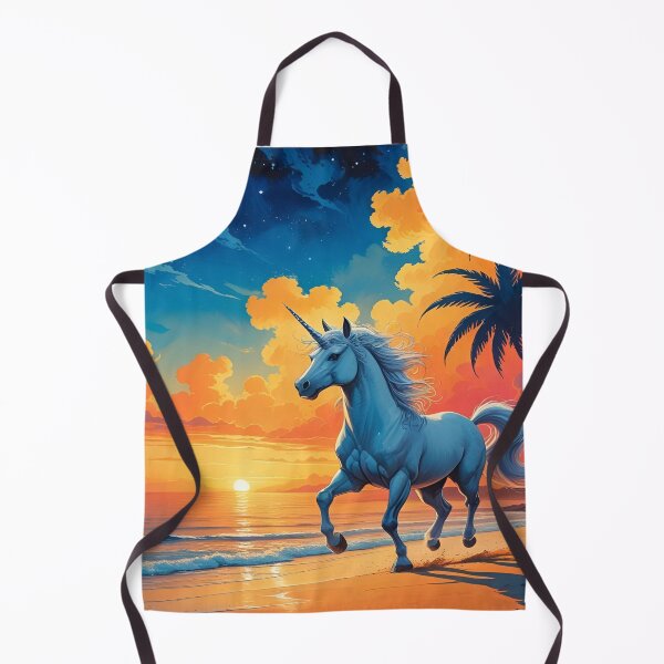 Item preview, Sunset Unicorn Fantasy Dreamlike Art designed and sold by EschatonGarden.