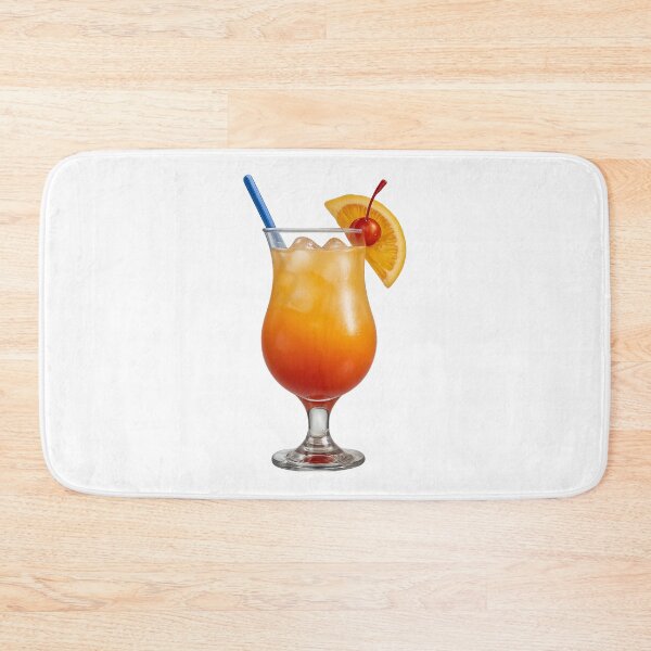 Item preview, Realistic Digital Sex on the Beach Cocktail Drawing designed and sold by visualvibesss.