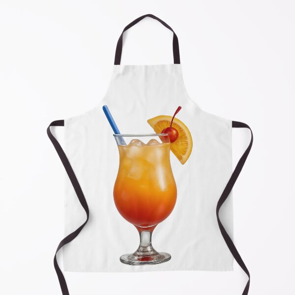 Item preview, Realistic Digital Sex on the Beach Cocktail Drawing designed and sold by visualvibesss.