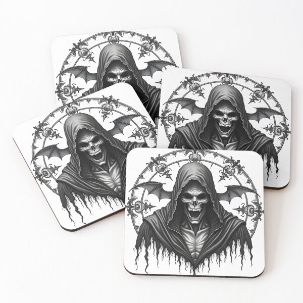 Item preview, Dark Guardian – Hooded Gothic Warrior with Bat Wings & Circular Emblem designed and sold by TeeWyrm.