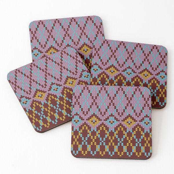 Artikelvorschau, Vintage Sampler Raster entworfen und verkauft von Loomexa Studio .
