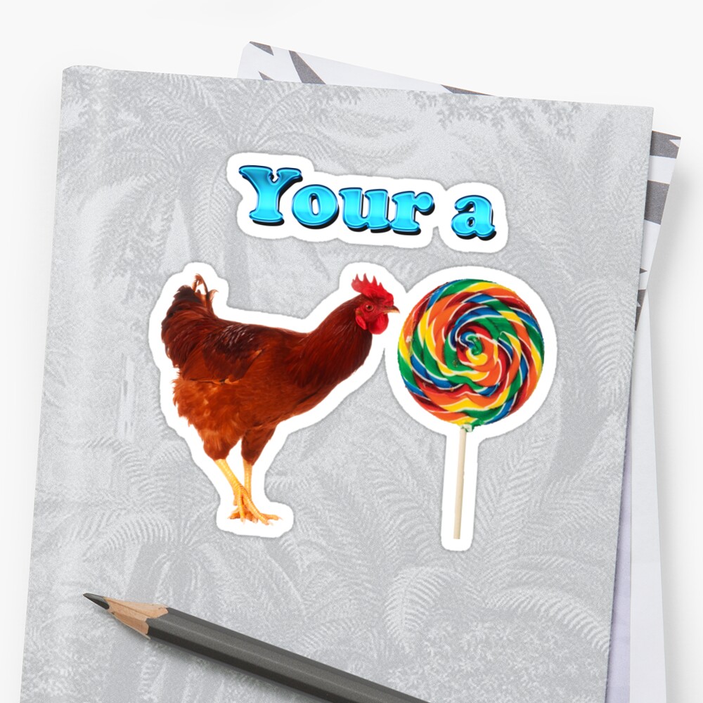 rooster lollipop t shirt