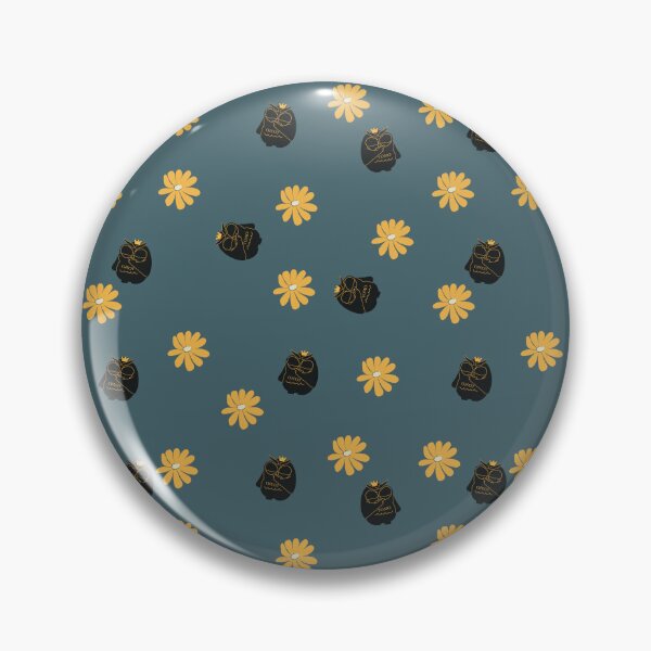 Item preview, Tomo in bloom- Daisy Pattern on Blue designed and sold by Boomiya.