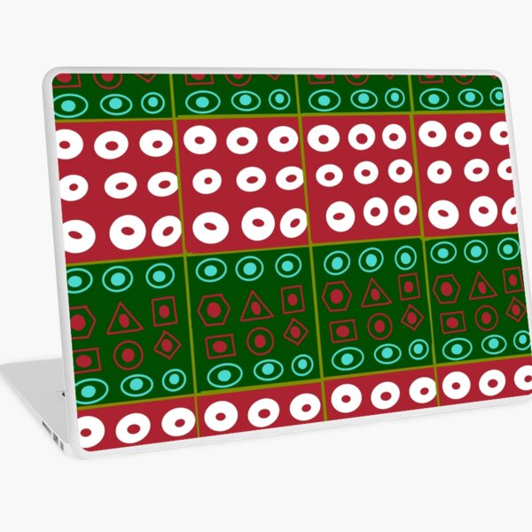 Item preview, Abstract geometric shapes pattern - Red designed and sold by Svasti Arts and Designs.