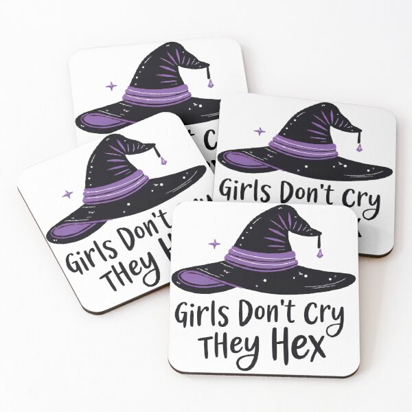Item preview, Girls Don't Cry They Hex designed and sold by MandaMakesMagic.