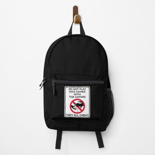 Item preview, Funny Warning Sign Don't Feed The Wildlife Alligator designed and sold by TackyTime.