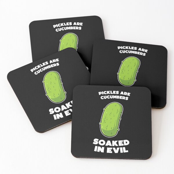 Item preview, Pickles are cucumbers soaked in evil – Funny cartoon pickle  designed and sold by messy-nessie.
