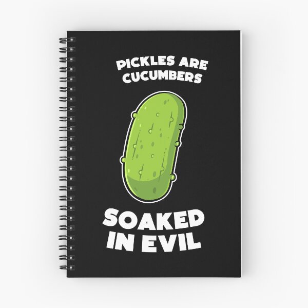 Item preview, Pickles are cucumbers soaked in evil – Funny cartoon pickle  designed and sold by messy-nessie.