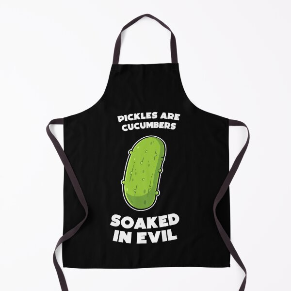 Item preview, Pickles are cucumbers soaked in evil – Funny cartoon pickle designed and sold by messy-nessie.