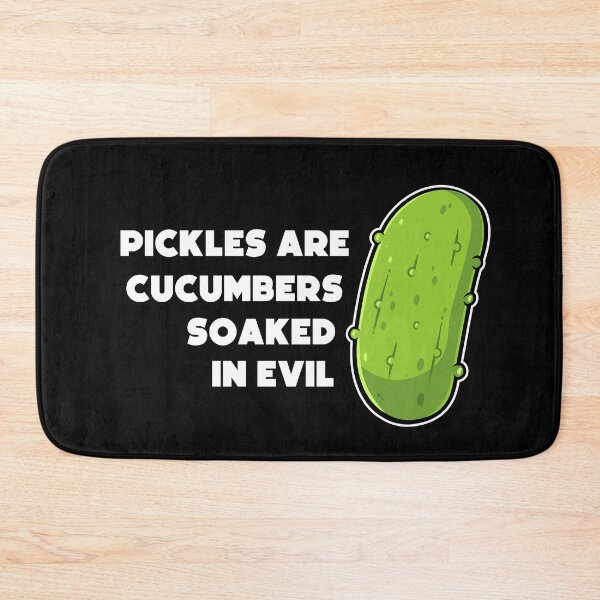 Item preview, Pickles are cucumbers soaked in evil – Funny cartoon pickle  designed and sold by messy-nessie.