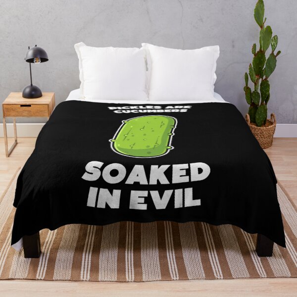 Item preview, Pickles are cucumbers soaked in evil – Funny cartoon pickle  designed and sold by messy-nessie.