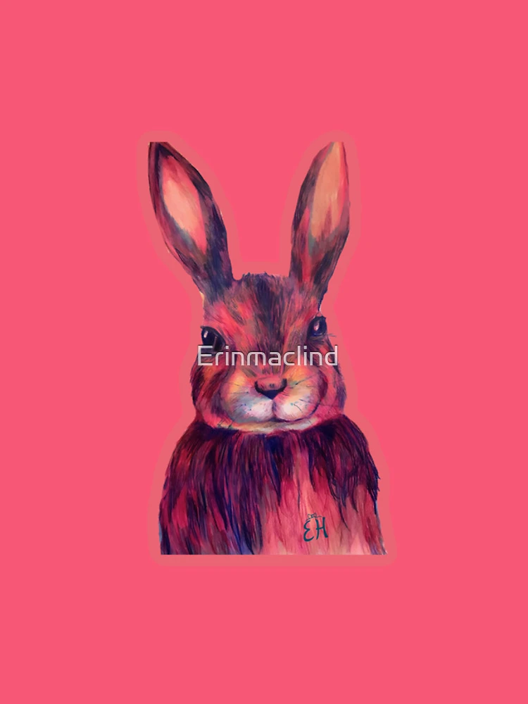 Thumbnail 4 of 4, iPhone Case, Pink Rabbit designed and sold by Erinmaclind.