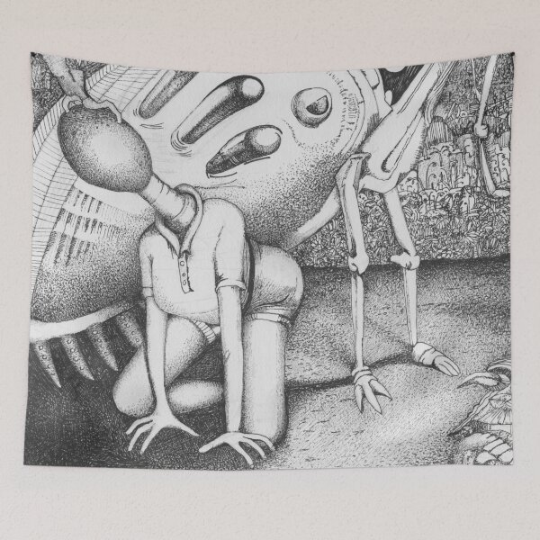 Item preview, The Midge and Its Role in Human History – MMTGP03 - Pen Drawing designed and sold by goldilockszone.