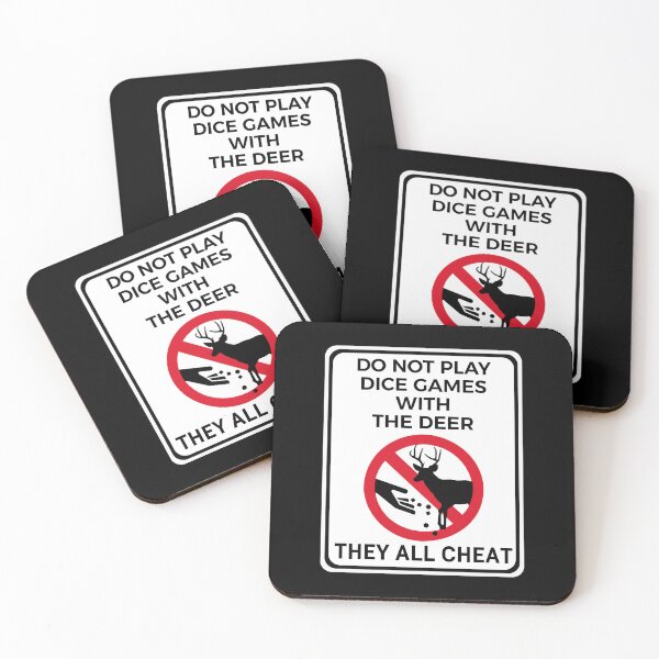 Item preview, Funny Warning Sign Don't Feed The Wildlife Deer designed and sold by TackyTime.