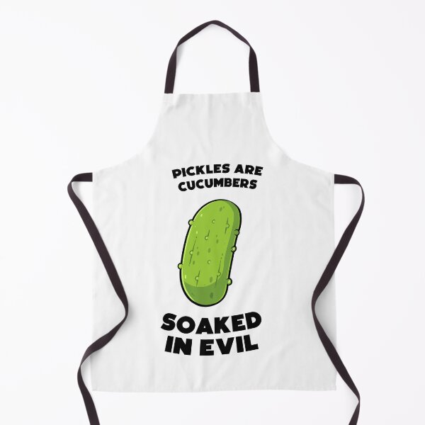 Item preview, Pickles are cucumbers soaked in evil – Funny cartoon pickle designed and sold by messy-nessie.