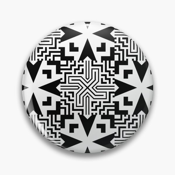 Item preview, Retro Art Deco Geometric Pattern 24.P06a.085.087 designed and sold by Space & Care - Art Deco GeoMetrica.