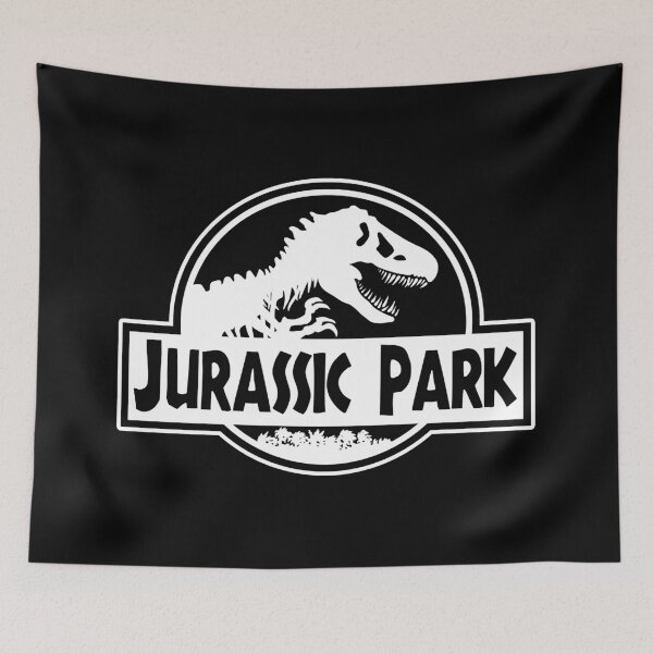 Item preview, Jurassic Dino Logo White designed and sold by Blck-Acid-Devil.