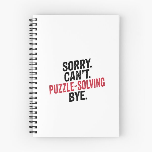 Item preview, Sorry can't Puzzle-solving bye - Funny Puzzle-solving Lover designed and sold by Oussinc.