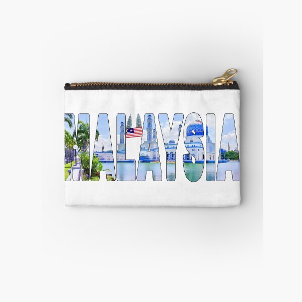 Item preview, MALAYSIA - Kota Kinabalu Mosque Flag and Petronas Towers designed and sold by Adam Gormley.