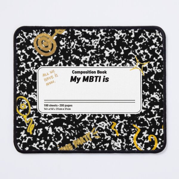 Item preview, My MBTI Composition Gold designed and sold by KellieSpace.