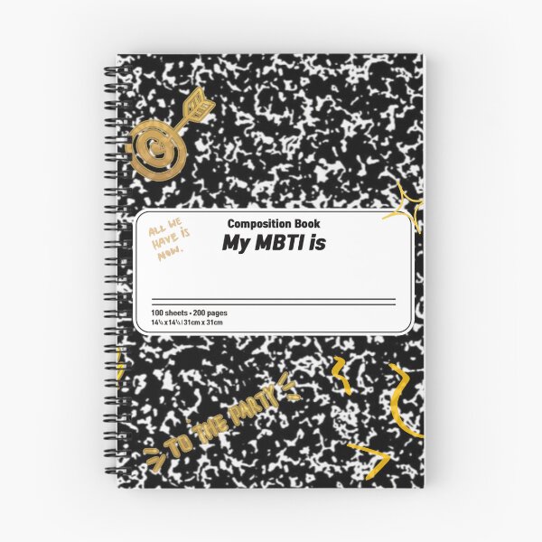 Item preview, My MBTI Composition Gold designed and sold by KellieSpace.