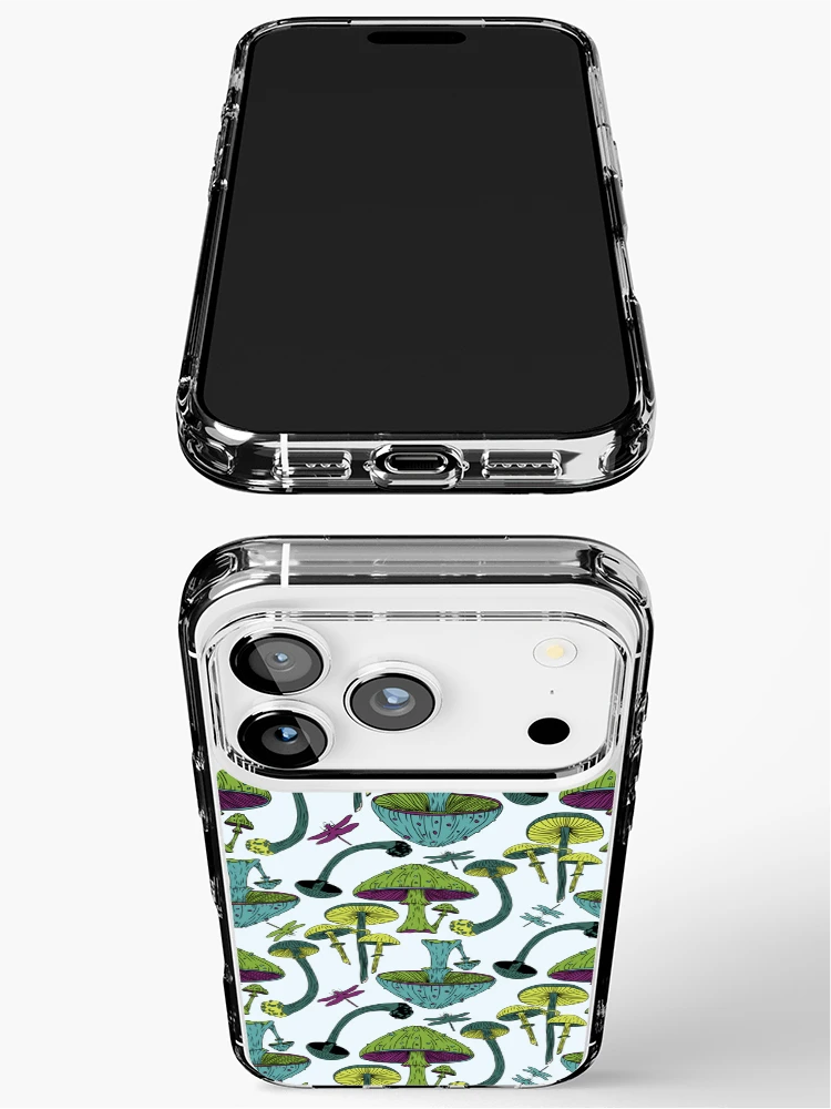 Thumbnail 3 of 5, iPhone Case, Toadstool Tango designed and sold by Janie in Repeat .