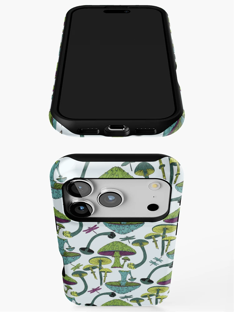 Thumbnail 3 of 4, iPhone Case, Toadstool Tango designed and sold by Janie in Repeat .