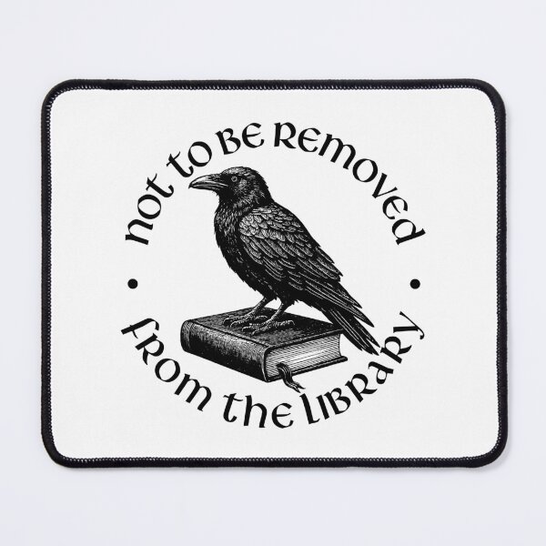 Item preview, Not to be removed from the library designed and sold by xndrlab.