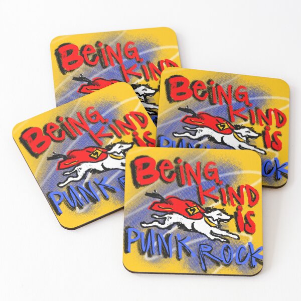 Item preview, Being kind is punk rock designed and sold by sunghostdesign.