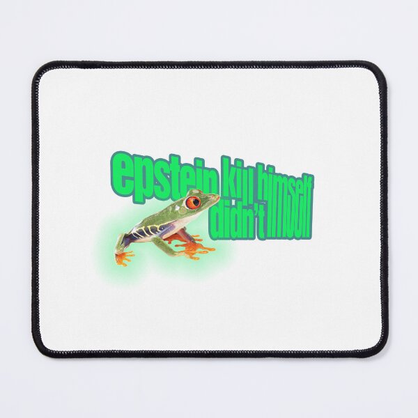Item preview, epstein didnt kill himself - green frog designed and sold by iconoclassist.
