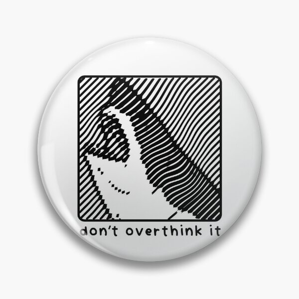 Item preview, Funny Abstract - Dont Overthink It designed and sold by ParadoxoMario.