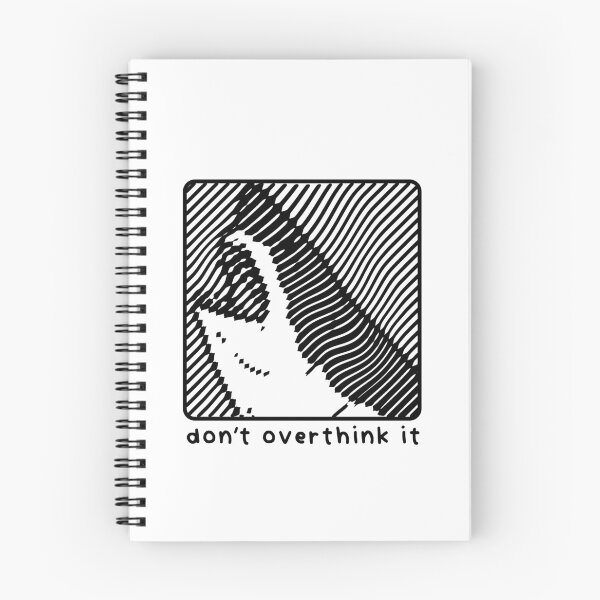 Item preview, Funny Abstract - Dont Overthink It designed and sold by ParadoxoMario.