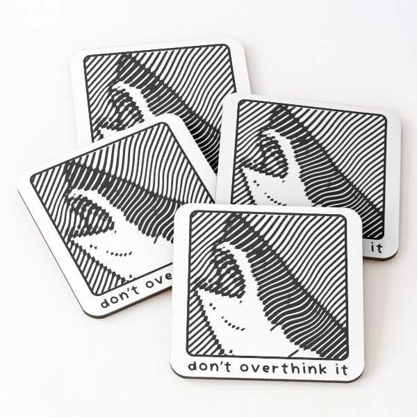 Item preview, Funny Abstract - Dont Overthink It designed and sold by ParadoxoMario.