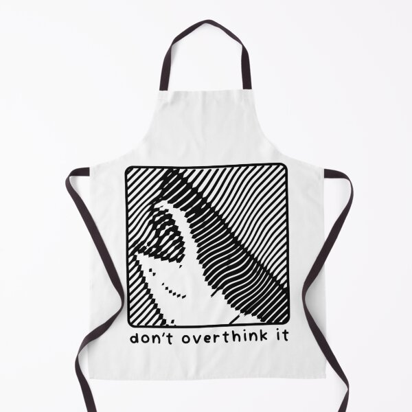 Item preview, Funny Abstract - Dont Overthink It designed and sold by ParadoxoMario.