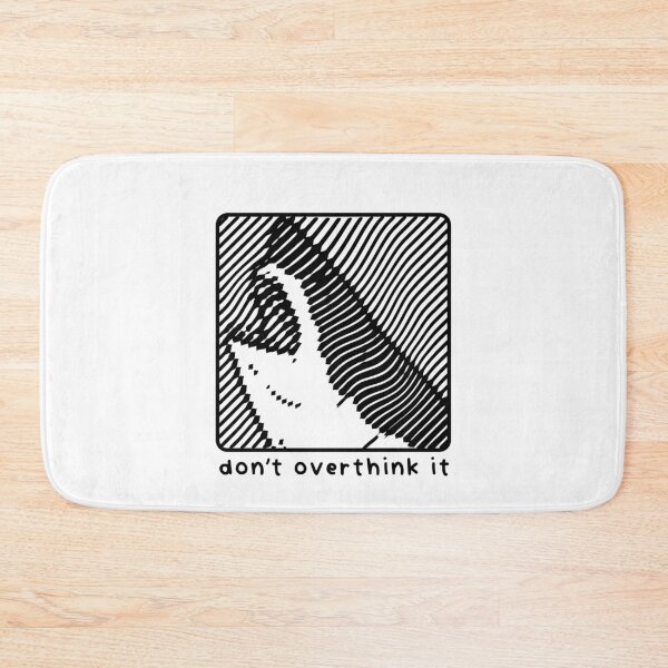 Item preview, Funny Abstract - Dont Overthink It designed and sold by ParadoxoMario.