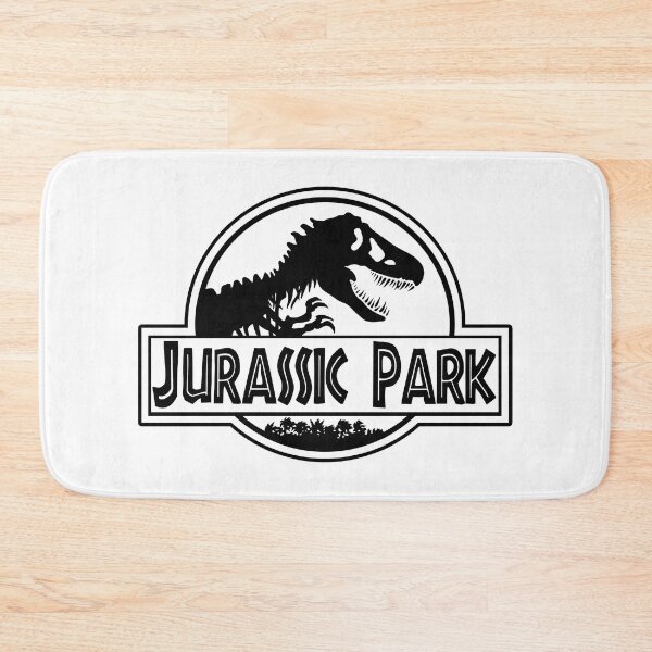 Item preview, black jurassic dinosaurs movies logos  designed and sold by Blck-Acid-Devil.