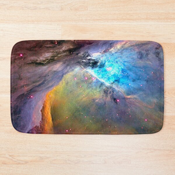 Artikelvorschau, Orionnebel Emissionsansicht der Galaxie abstrakt entworfen und verkauft von SandyMDesigns.