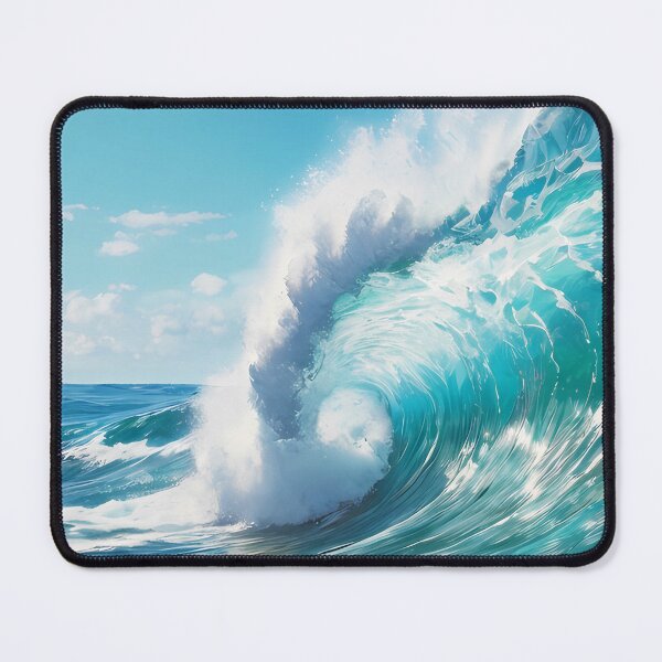 Item preview, Sea Waves in Water Paintings - 4 designed and sold by TatStudio55.