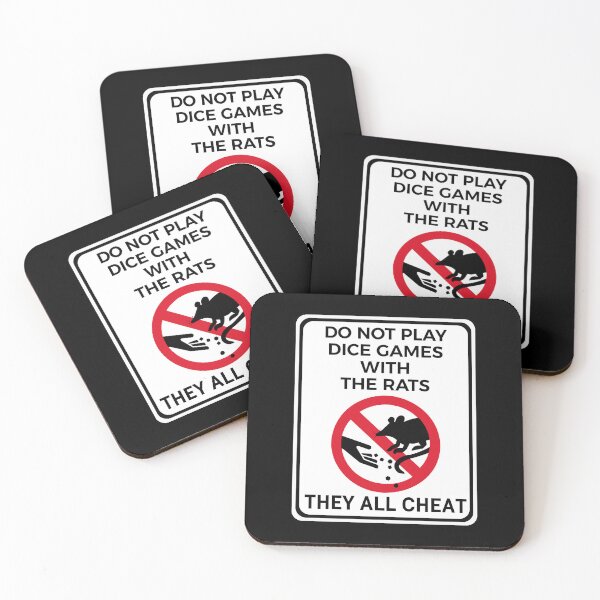 Item preview, Funny Warning Sign Don't Feed the Wildlife Rat designed and sold by TackyTime.