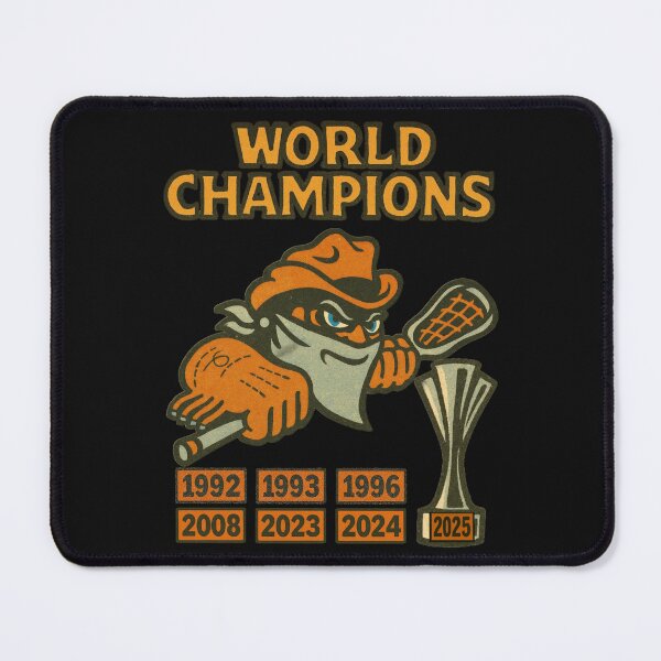 Item preview, Retro Lacrosse World Champions Poster designed and sold by Thogan0416.