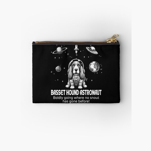 Item preview, Astronaut Basset Hound Funny Space designed and sold by doodIllustrate.