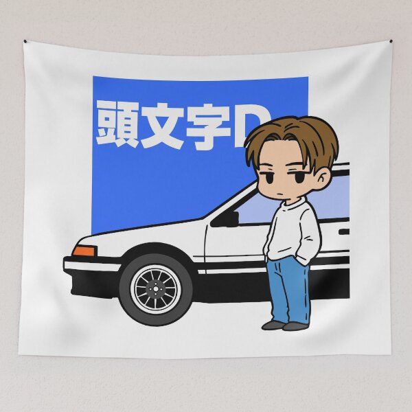 Item preview, Takumi Fujiwara designed and sold by Sakuga Drip.