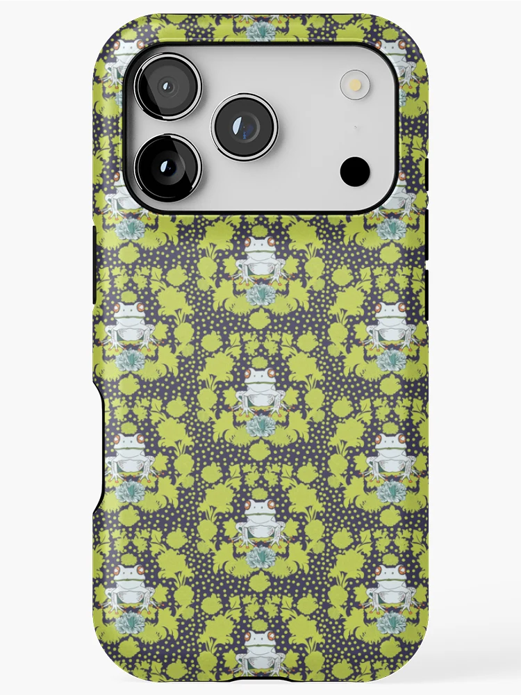Aperçu 1 sur 4. Coque iPhone avec l'œuvre Point Hop créée et vendue par Janie in Repeat .