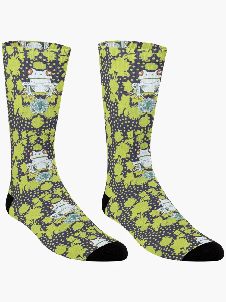 Thumbnail 3 of 5, Socks, Dot Hop designed and sold by Janie in Repeat .