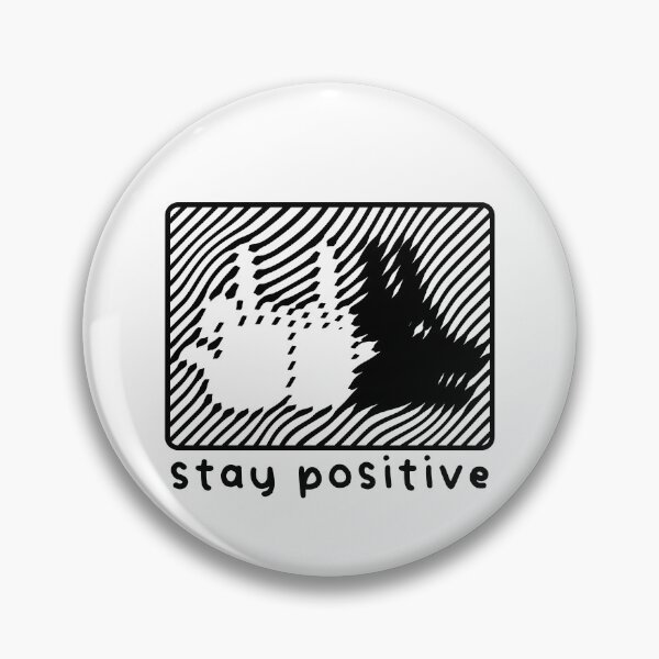 Item preview, Funny Abstract - Stay Positive designed and sold by ParadoxoMario.