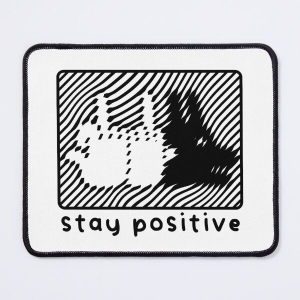 Item preview, Funny Abstract - Stay Positive designed and sold by ParadoxoMario.