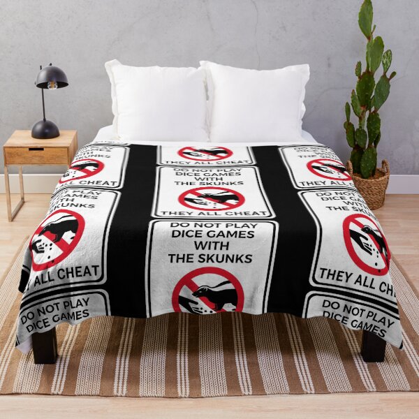 Item preview, Funny Warning Sign Don't Feed the Wildlife Skunk designed and sold by TackyTime.