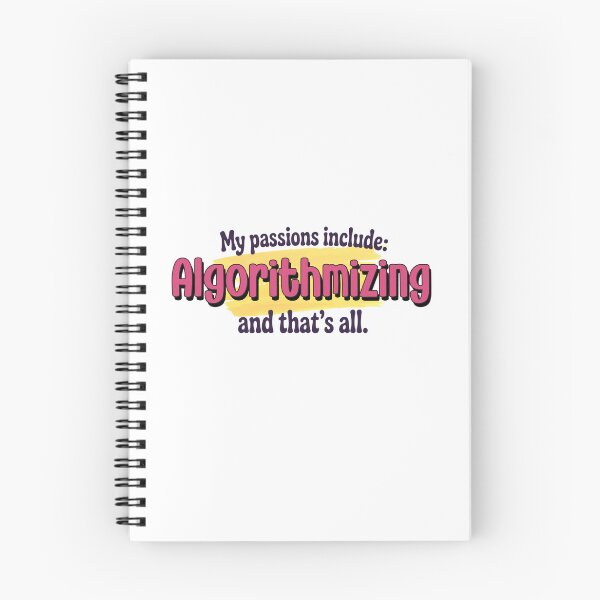 Item preview, Algorithmizing is my passion - Funny Algorithmizing Lover designed and sold by Watsonarts.