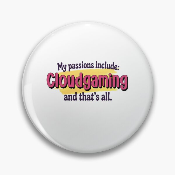 Item preview, Cloudgaming is my passion - Funny Cloudgaming Lover designed and sold by Watsonarts.