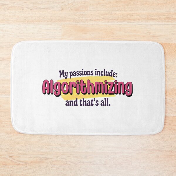 Item preview, Algorithmizing is my passion - Funny Algorithmizing Lover designed and sold by Watsonarts.